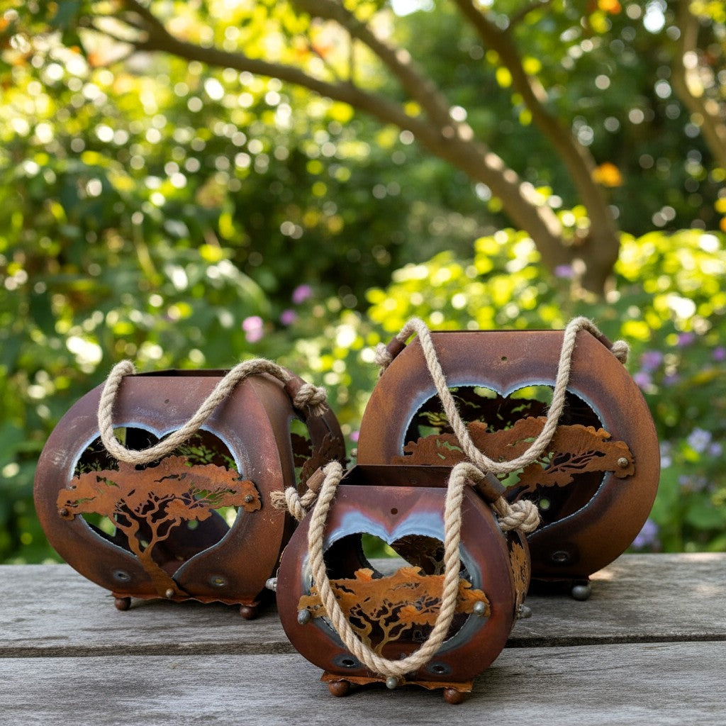 Laterne „Bonsai im Herz”