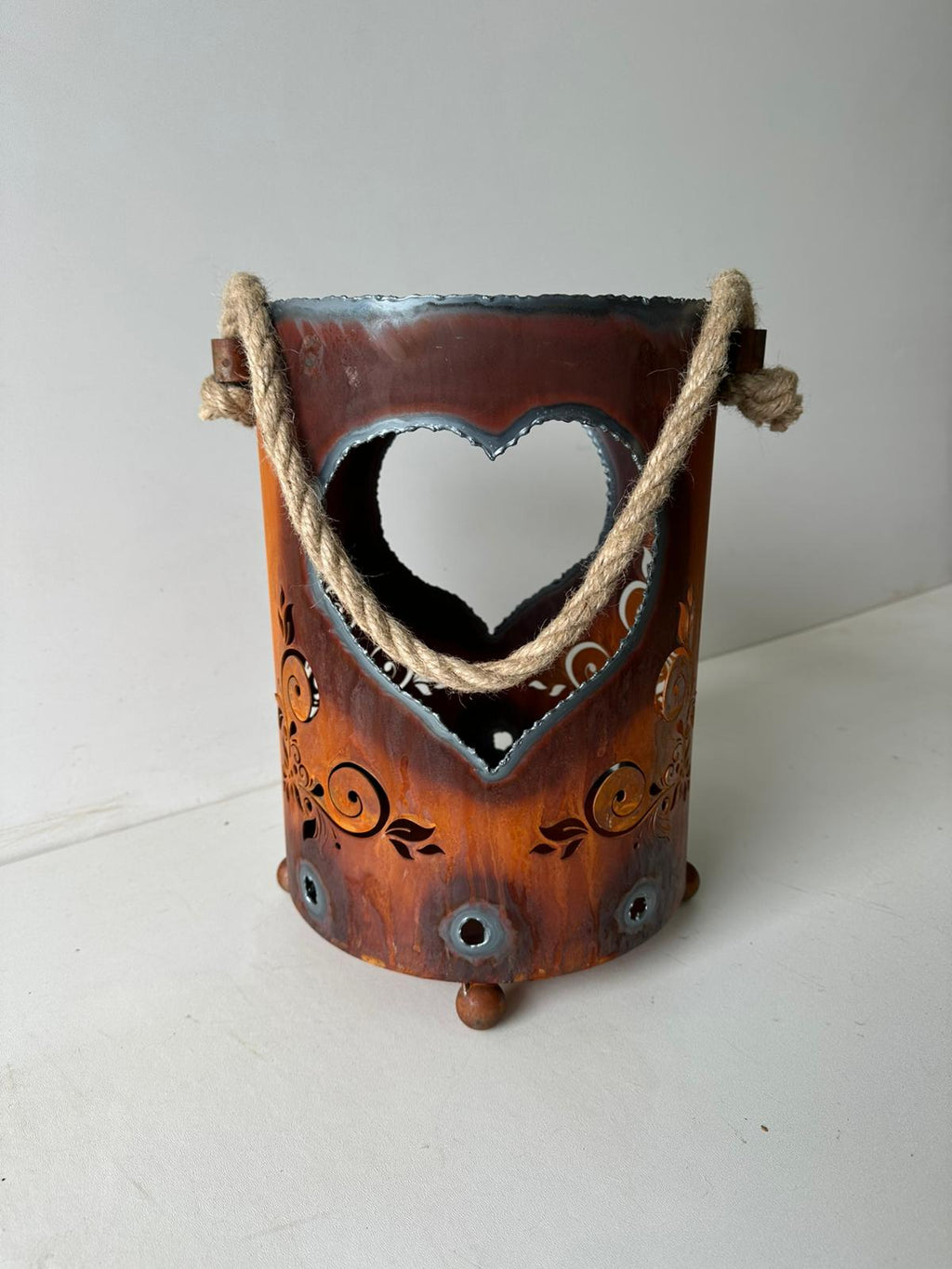 Laterne Herz „Ornament”