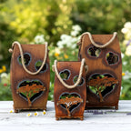 Laterne Herz „Bonsai”