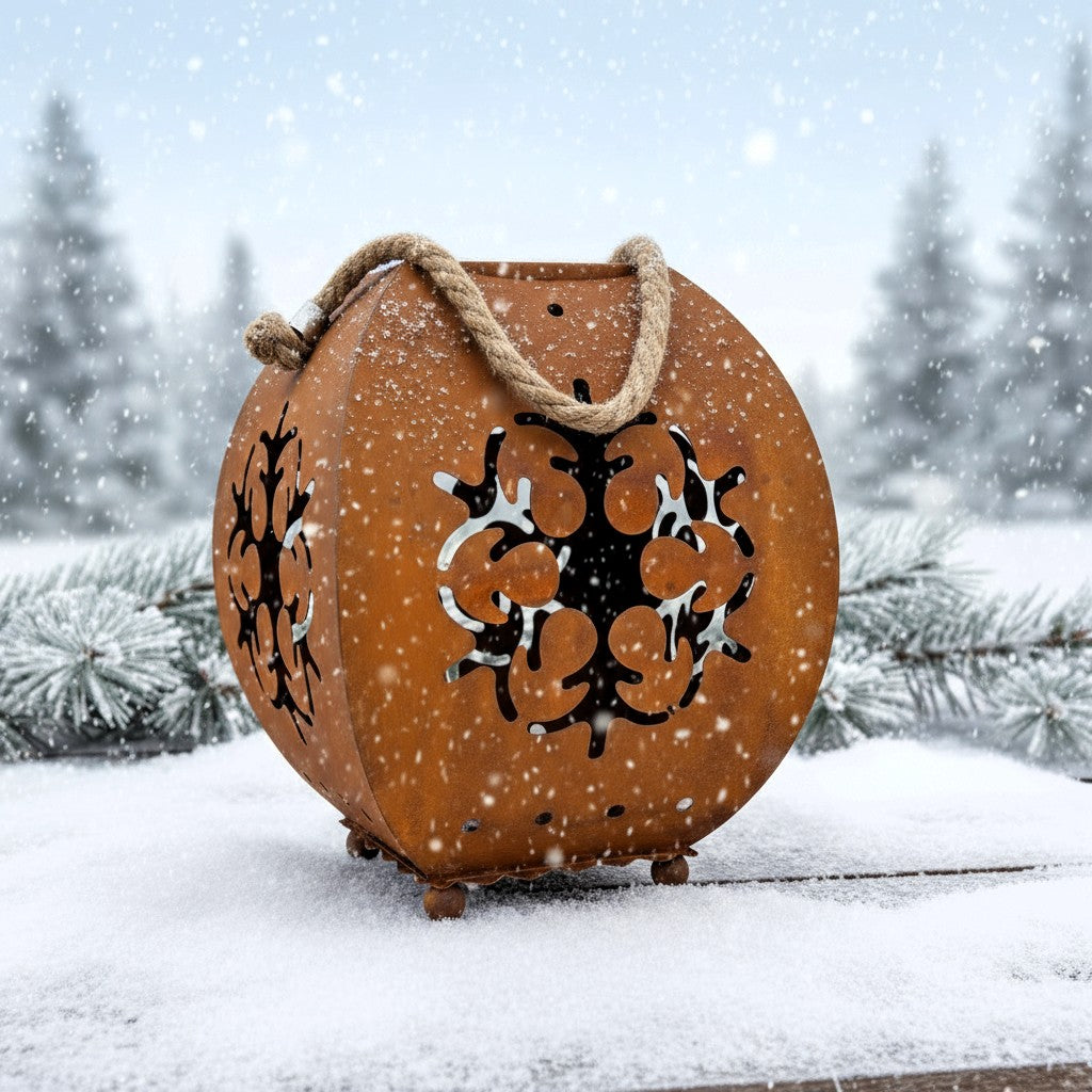 Laterne „Schneeflocke”