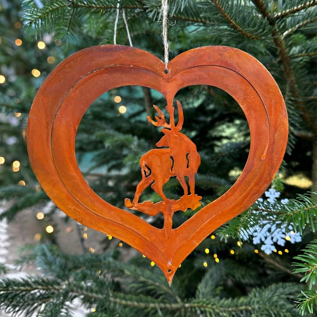 Herz-Anhänger „Hirsch”