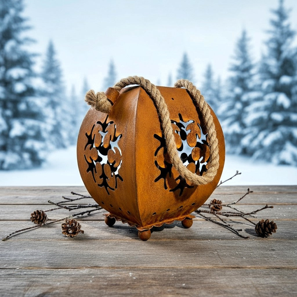 Laterne „Schneeflocke”